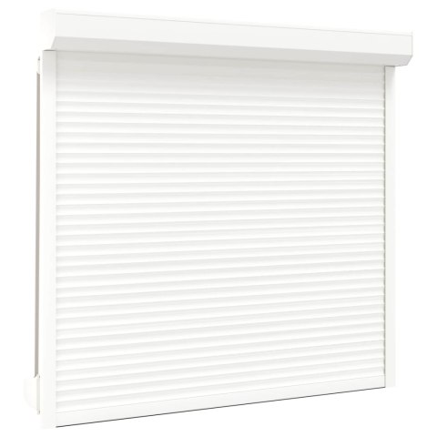 VidaXL Roleta Biały 160 x 150 cm Aluminium i poliuretan