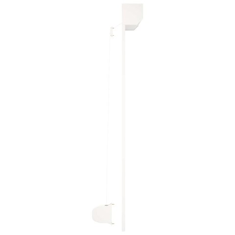 VidaXL Roleta Biały 160 x 150 cm Aluminium i poliuretan