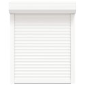 VidaXL Roleta Biały 70 x 100 cm Aluminium i poliuretan