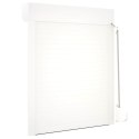 VidaXL Roleta Biały 80 x 100 cm Aluminium i poliuretan