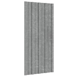 PANEL DACHOWY 12 SZT. SREBRNY 100X45CM STAL GALWANIZOWANA