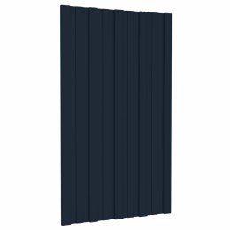 PANEL DACHOWY 36 SZT. ANTRACYT 80X45CM STAL GALWANIZOWANA