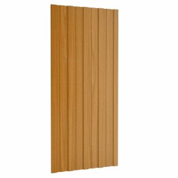 PANEL DACHOWY 36 SZT. NATURALNY 100X45CM STAL GALWANIZOWANA