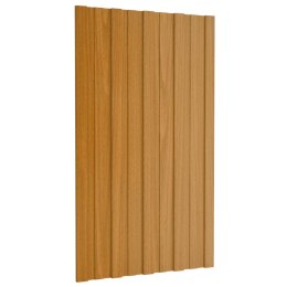 PANEL DACHOWY 36 SZT. NATURALNY 80X45CM STAL GALWANIZOWANA
