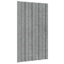 PANEL DACHOWY 36 SZT. SREBRNY 80X45CM STAL GALWANIZOWANA
