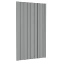 PANEL DACHOWY 36 SZT. SZARY 80X45CM STAL GALWANIZOWANA