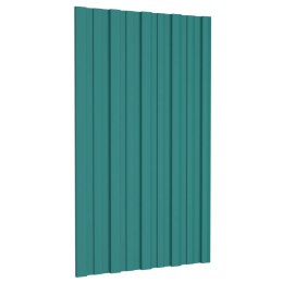 PANEL DACHOWY 36 SZT. ZIELONY 80X45CM STAL GALWANIZOWANA