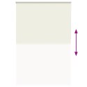 VidaXL Roleta zaciemniająca Off White 165x210 cm Szerokość tkaniny