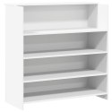 BIURKO RECEPCYJNE BIAŁE 200X50X103,5CM DREWNO KONSTRUKCYJNE