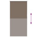 VidaXL Roleta zaciemniająca kawowa 65x130 cm Szerokość tkaniny