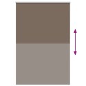 VidaXL Roleta zaciemniająca Kawowa 160x210 cm Szerokość tkaniny
