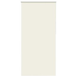 VidaXL Roleta zaciemniająca Off White 115x210 cm Szerokość tkaniny