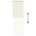 VidaXL Roleta zaciemniająca Off White 60x130 cm Szerokość tkaniny
