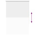 VidaXL Roleta zaciemniająca biała 110x175 cm Szerokość tkaniny 105,7cm