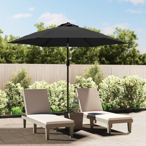VidaXL Parasol ogrodowy na metalowym słupku, 300 cm, antracytowy