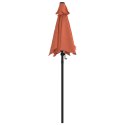 PARASOL TERAKOTA 200X224CM ALUMINIUM