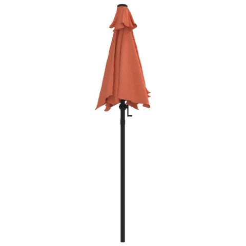 PARASOL TERAKOTA 200X224CM ALUMINIUM