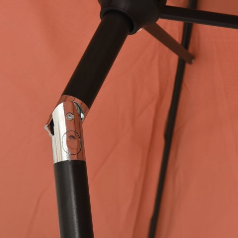 PARASOL TERAKOTA 200X224CM ALUMINIUM