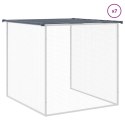 KLATKA DLA KURCZĄT Z DACHEM ANTRACYTOWA 803X98X90CM STAL