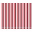 MARKIZA ZWIJANA CZERWONY I BIAŁA 400X300 CM