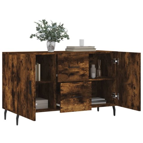 VidaXL Komoda, przydymiony dąb, 100x36x60 cm, materiał drewnopochodny