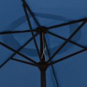 PARASOL NIEBIESKI 200X224CM ALUMINIUM