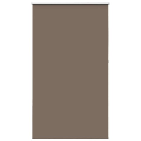 VidaXL Roleta zaciemniająca Kawowa 140x210 cm Szerokość tkaniny