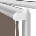 VidaXL Roleta zaciemniająca kawowa 130x175 cm Szerokość tkaniny