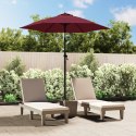 PARASOL BURGUNDOWY 200X224CM ALUMINIUM