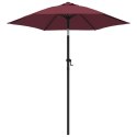 PARASOL BURGUNDOWY 200X224CM ALUMINIUM