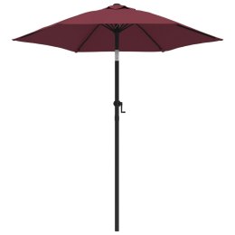PARASOL BURGUNDOWY 200X224CM ALUMINIUM