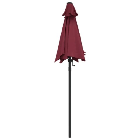 PARASOL BURGUNDOWY 200X224CM ALUMINIUM