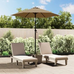 PARASOL TAUPE 200X224CM ALUMINIUM