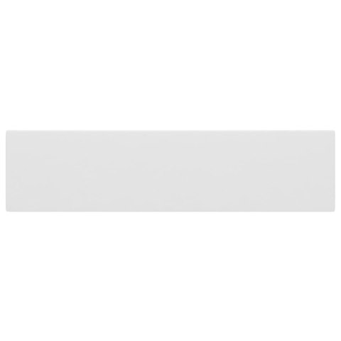 UMYWALKA Z OTWOREM PRZELEWOWYM CERAMIKA MATOWA BIEL