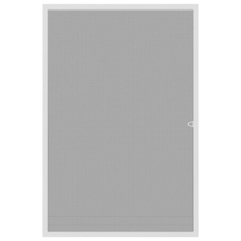 VidaXL Moskitiera okienna, biała, 80x120 cm