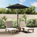 PARASOL ANTRACYTOWY 200X224CM ALUMINIUM