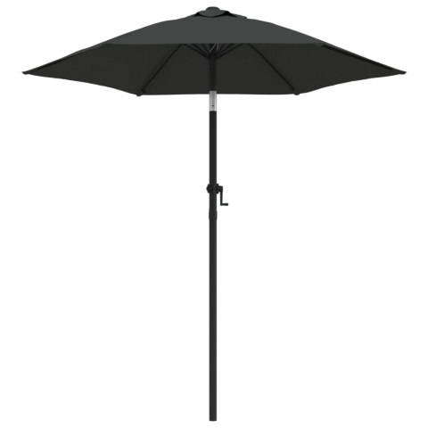 PARASOL ANTRACYTOWY 200X224CM ALUMINIUM