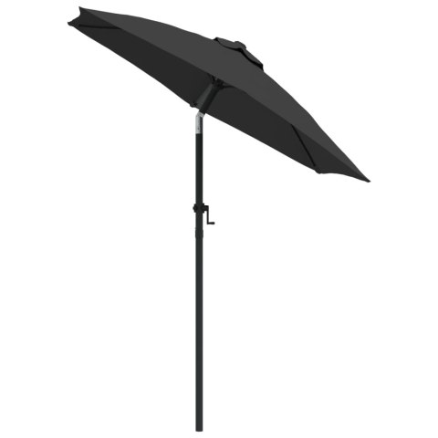 PARASOL ANTRACYTOWY 200X224CM ALUMINIUM