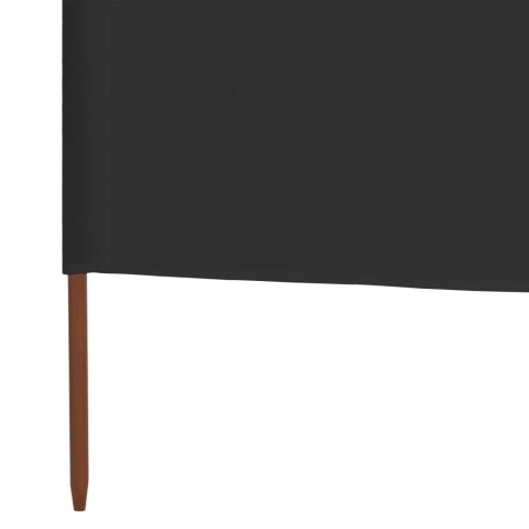 PARAWAN 3-SKRZYDŁOWY Z TKANINY 400X160CM ANTRACYTOWY