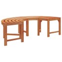 ŁAWKA DRZEWNA 2 PCS NATURALNY 160X80X45CM