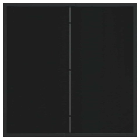 ZESTAW DO JADALNI W OGRODZIE 3 PCS CZARNY