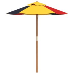 PARASOL OGRODOWY DLA DZIECI NA DREWNIANYM SŁUPKU Ø120X140CM