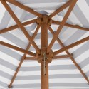 PARASOL OGRODOWY DLA DZIECI NA DREWNIANYM SŁUPKU Ø120X140CM