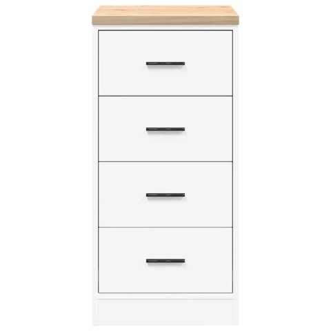 VidaXL Garażowa szafka do przechowywania Biała 40x51x85 cm