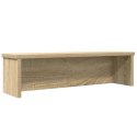VidaXL Półki kuchenne składane, 2 szt., dąb sonoma, 50x15x16 cm