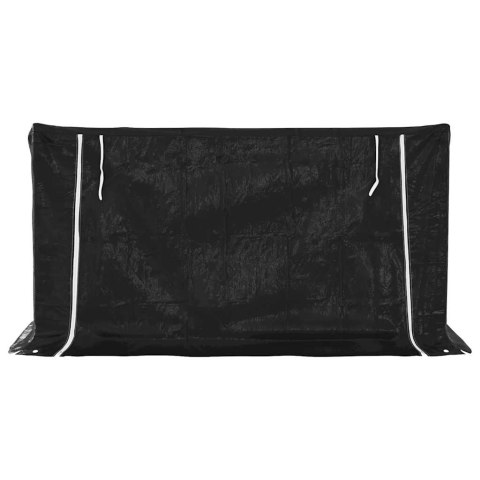 STOJAK NA DREWNO OPAŁOWE Z DRUTEM STALOWYM 200,5X100,5X110,5CM
