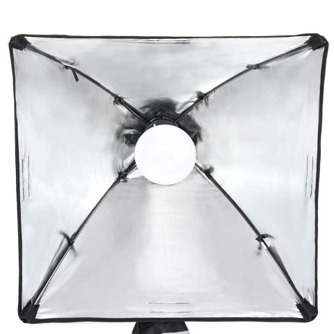 VidaXL Zestaw oświetlenia studyjnego, softboxy na statywach