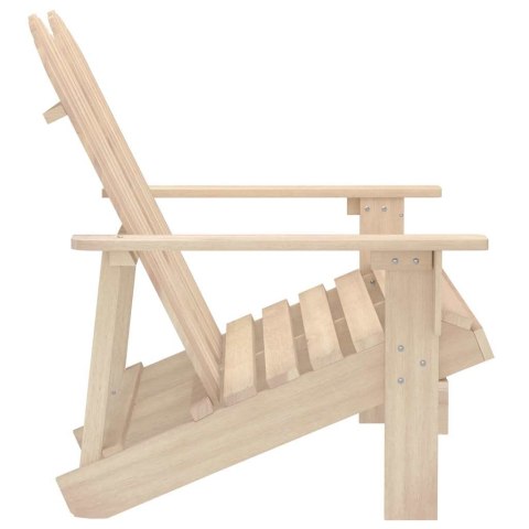 2-OSOBOWE KRZESŁO OGRODOWE ADIRONDACK LITE DREWNO JODŁOWE