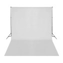 VidaXL Zestaw studyjny z lampami, tłem i blendami
