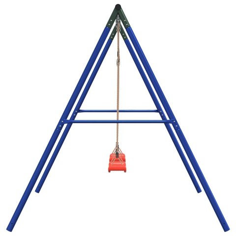 VidaXL Huśtawka ogrodowa z 2 siodełkami